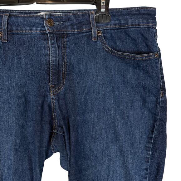 Signature by Levi Strauss & Co. Jeans Womens 18 Blue Denim 5-Pockets Skinny - Picture 6 of 16